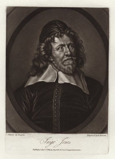 Porträt von Inigo Jones von Anthony van Dyck